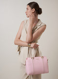Culge Chicago "The Adler" Minimalist Dome Satchel – Blush Pink
