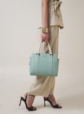 Culge Chicago "The Adler" Minimalist Dome Satchel – Sage Mint