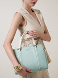 Culge Chicago "The Adler" Minimalist Dome Satchel – Sage Mint