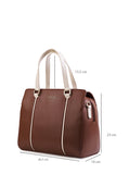 Culge Chicago "The Gold Coast" Tailored Satchel – Heritage Cognac