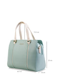 Culge Chicago "The Adler" Minimalist Dome Satchel – Sage Mint