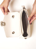 Culge Chicago "The Symphony" Pearl-Handle Pochette – Pearlized Bone