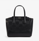 Culge Chicago "The Millennium" Checker-Mesh Satchel – Matte Onyx