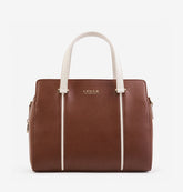 Culge Chicago "The Gold Coast" Tailored Satchel – Heritage Cognac