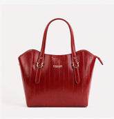 Culge Chicago "The Drake" Convertible Satchel – Crimson Noir