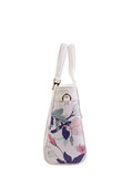 Culge Chicago "The Garfield" Structured Satchel – Alabaster Floral