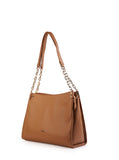Culge Chicago "The Riverwalk" Slouchy Chain Shoulder Bag – Desert Caramel