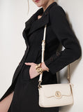 Culge Chicago "The Michigan Ave" Croc Baguette – Alabaster Gold