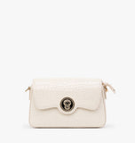 Culge Chicago "The Michigan Ave" Croc Baguette – Alabaster Gold