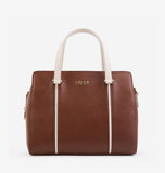 Culge Chicago "The Gold Coast" Tailored Satchel – Heritage Cognac