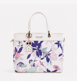 Culge Chicago "The Garfield" Structured Satchel – Alabaster Floral