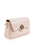 Culge Chicago "The Michigan Ave" Croc Baguette – Alabaster Gold
