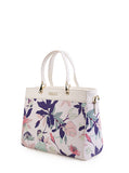Culge Chicago "The Garfield" Structured Satchel – Alabaster Floral