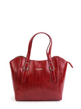 Culge Chicago "The Drake" Convertible Satchel – Crimson Noir