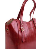 Culge Chicago "The Drake" Convertible Satchel – Crimson Noir