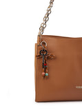 Culge Chicago "The Riverwalk" Slouchy Chain Shoulder Bag – Desert Caramel