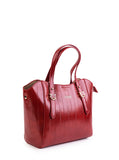 Culge Chicago "The Drake" Convertible Satchel – Crimson Noir