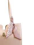 Culge Chicago "The Loop" Sculpted Office Tote – Alabaster Silk