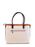 Culge Chicago "The Magnificent" Monogram Tote – Ivory & Cognac